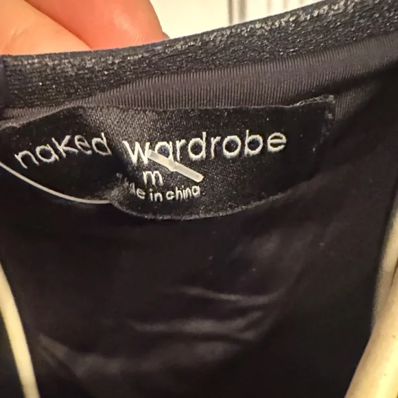 Naked Wardrobe Black Bodysuit - Picture 4 of 5